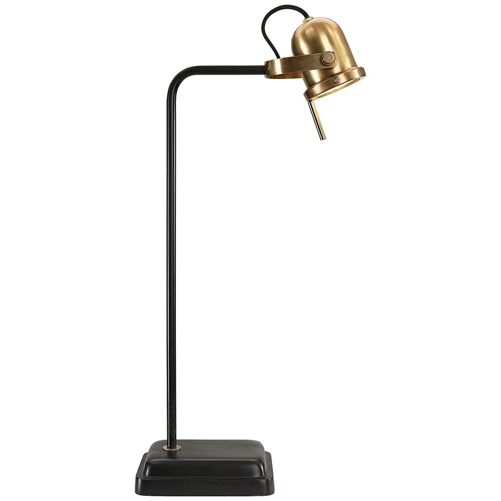 Pöytävalaisin Leipzig musta Artwood 