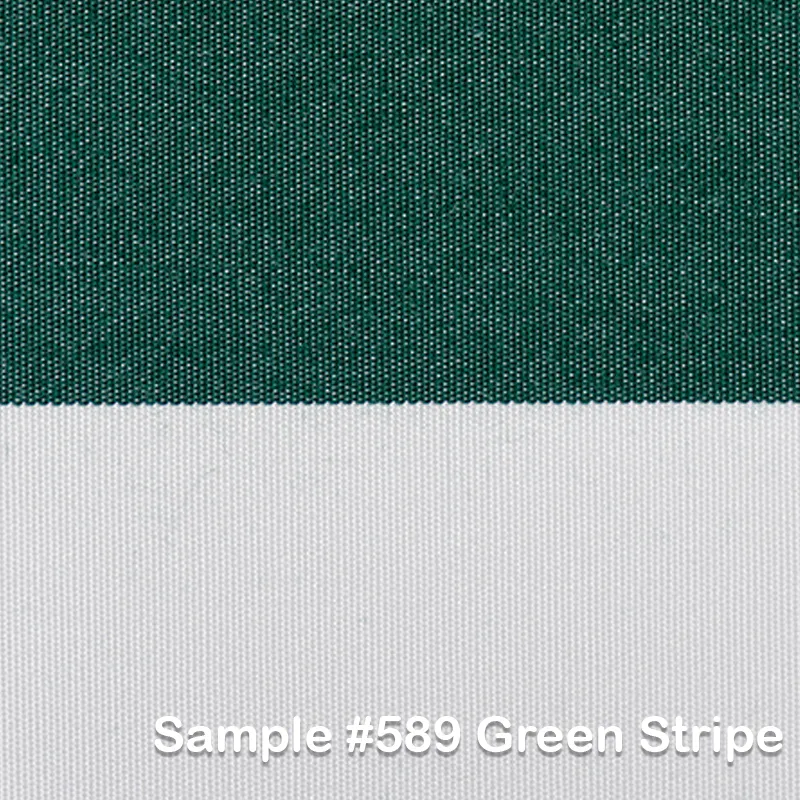 Fortano 400x300 cm aurinkovarjo alu Cat.5 589 Green Stripe