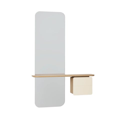 One More Look peili tammi/Pearl White