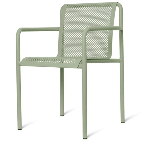 Dapple tuoli käsinojilla Tea Green