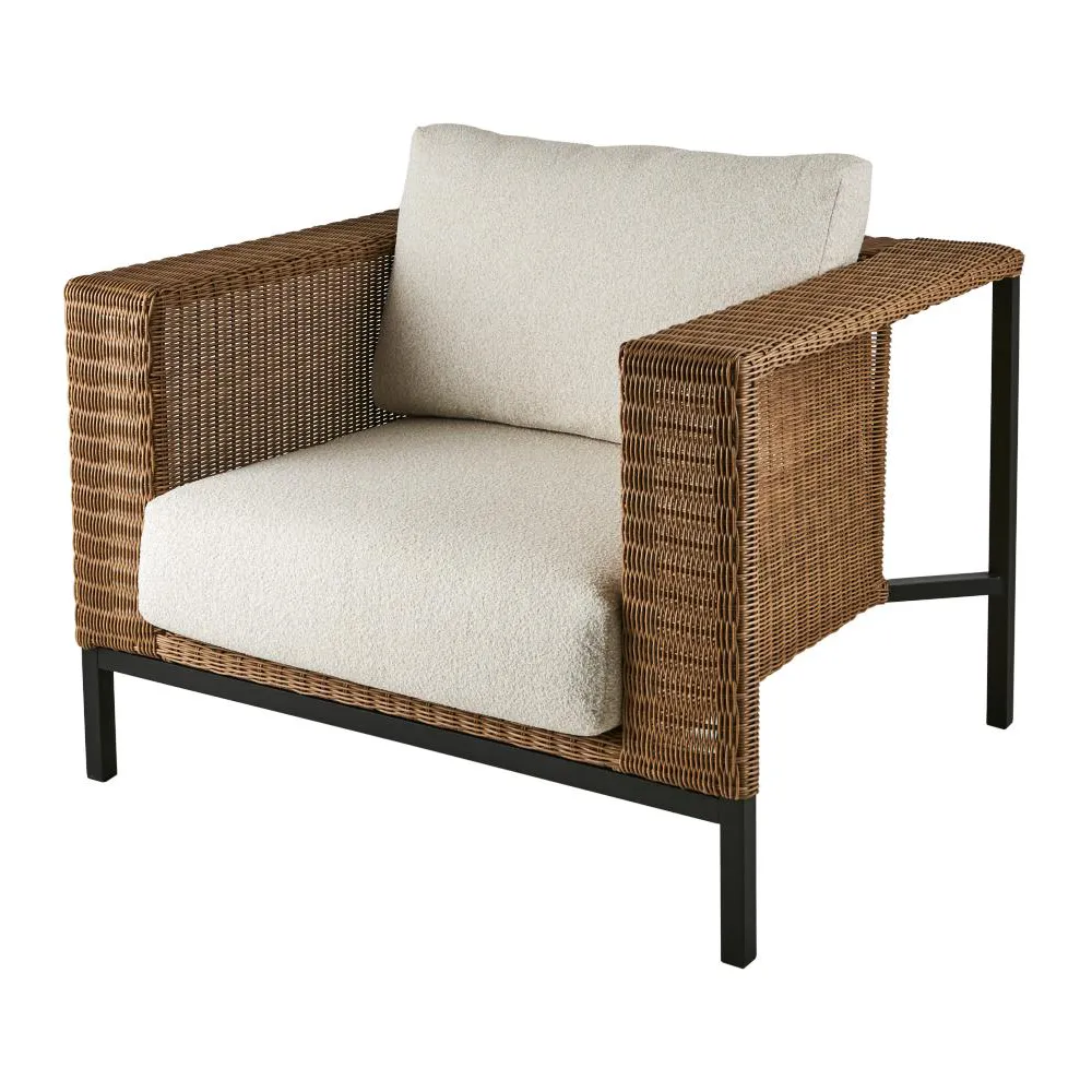 Shell Nojatuoli Teddy Rice/ Black