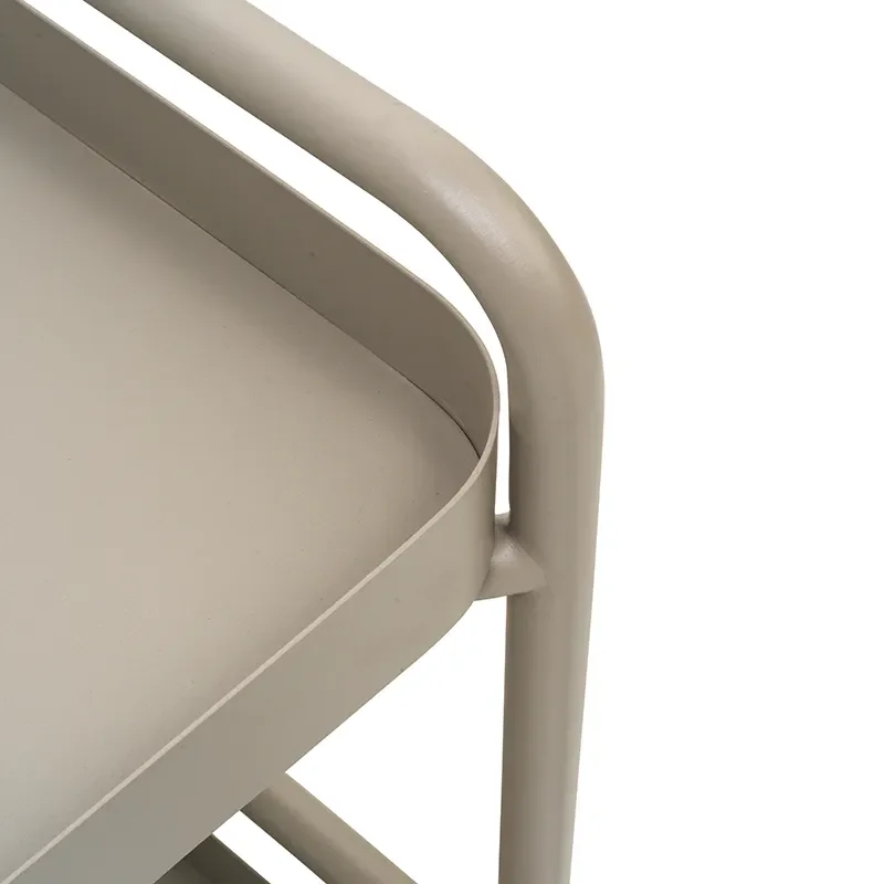 Trolly tarjoiluvaunu Khaki 