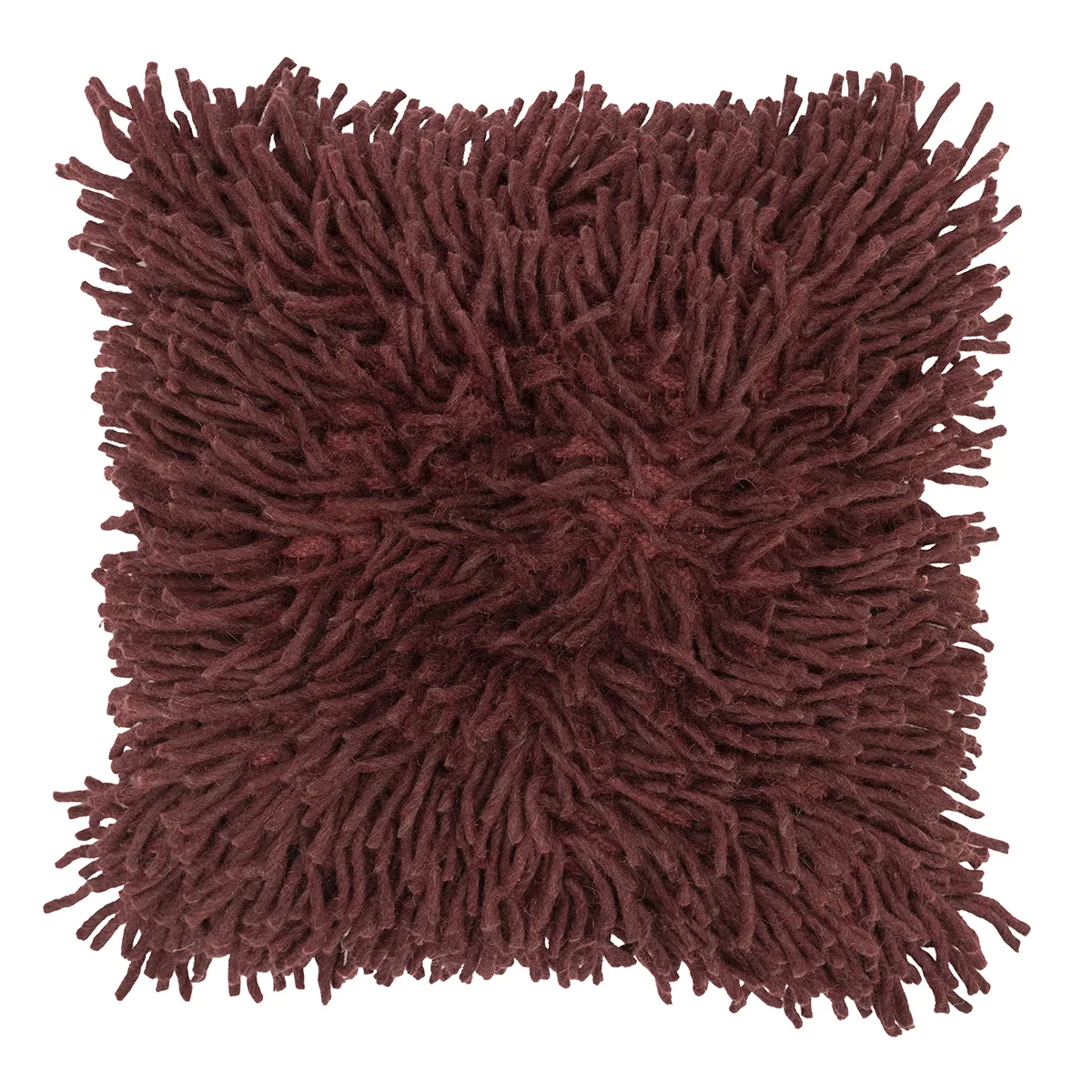 Koristetyyny puuvillasta Moppy Burgundy 50x50 cm