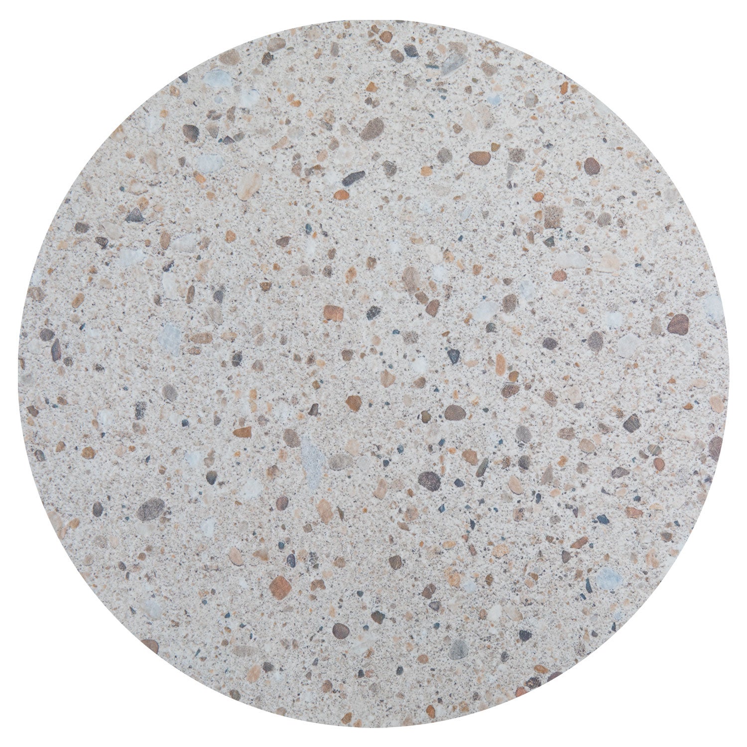Laminaatti pöytälevy 70 cm beige/terrazzo