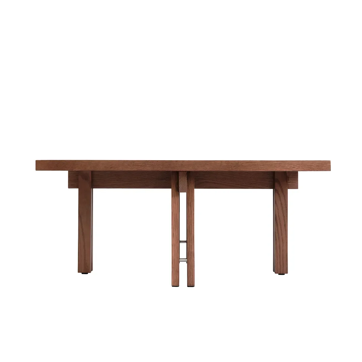 Sohvapöytä tammi 80x80 Plinth Classic Brown Oak