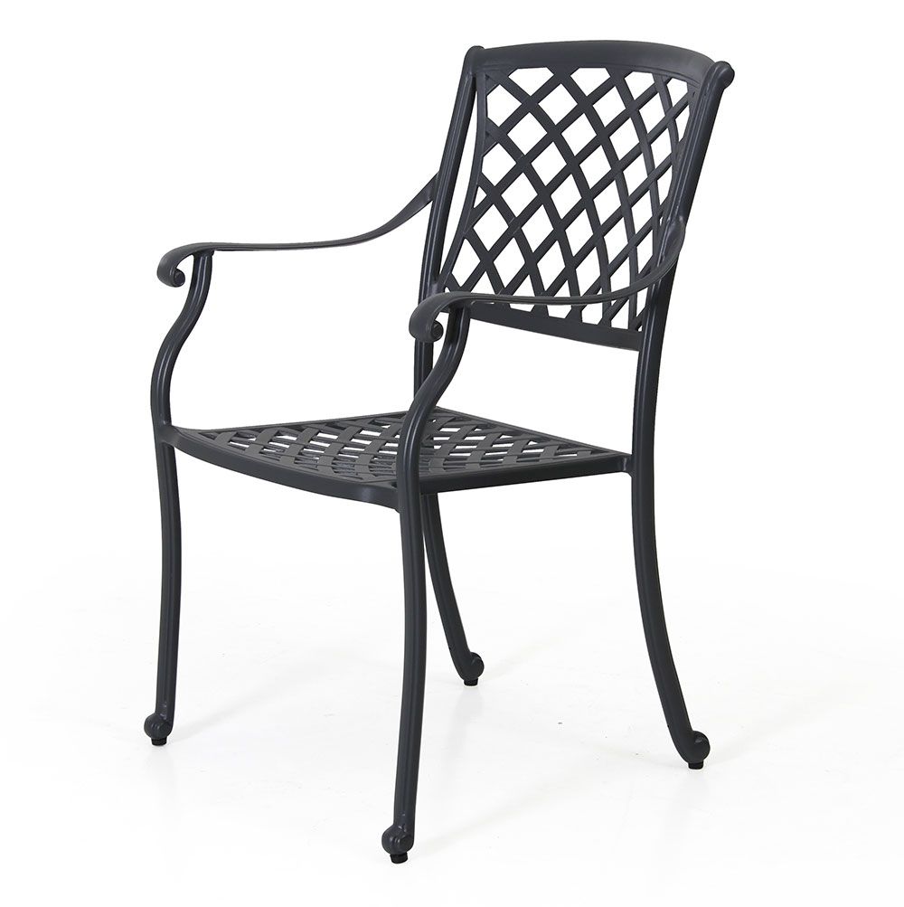 Arras käsinojallinen tuoli alumiini Brafab 