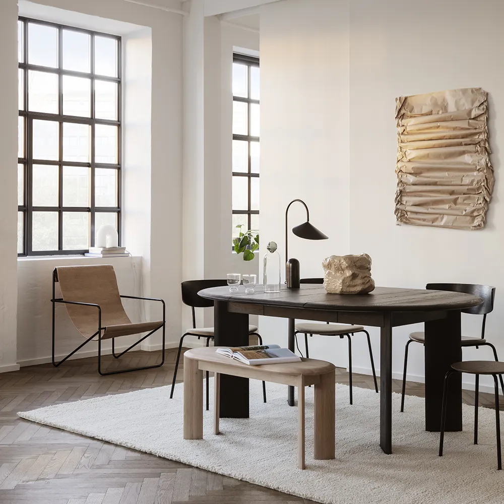 Desert Lounge Nojatuoli Black/Sand