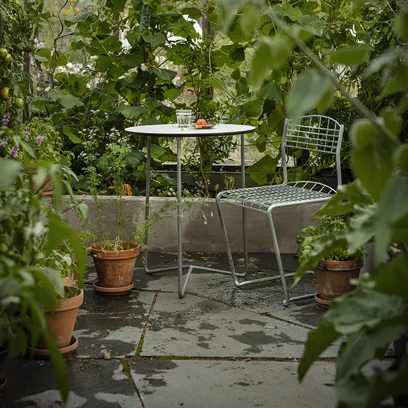 Korkea teknologia -tuoli, kuumagalvanoitu