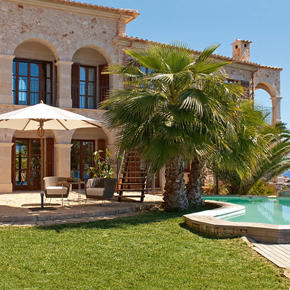 Teakwood aurinkovarjo 330x330 cm Cat.5 515 Cloud