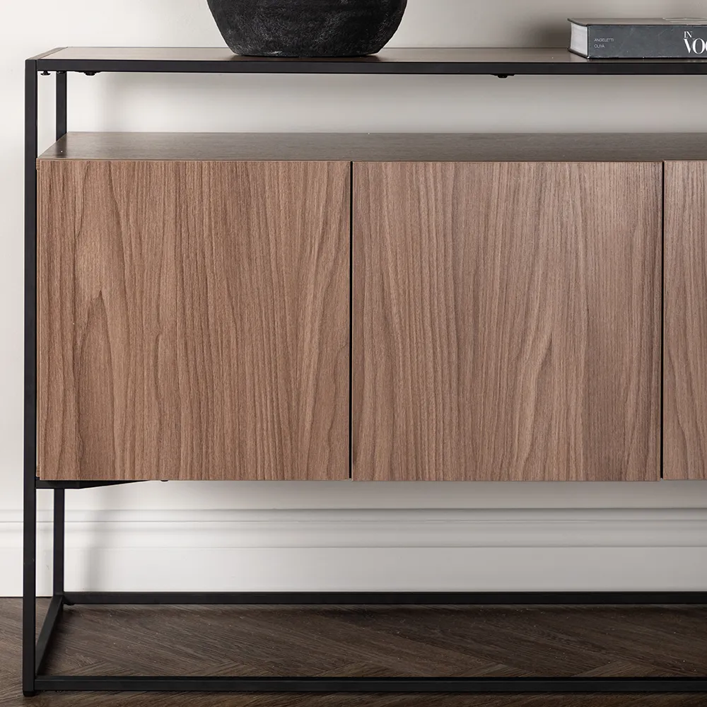 Kingsportin kaappi pähkinä 