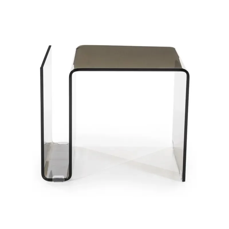 By-Boo, Side table Shadow - brown 48x42x38 cm