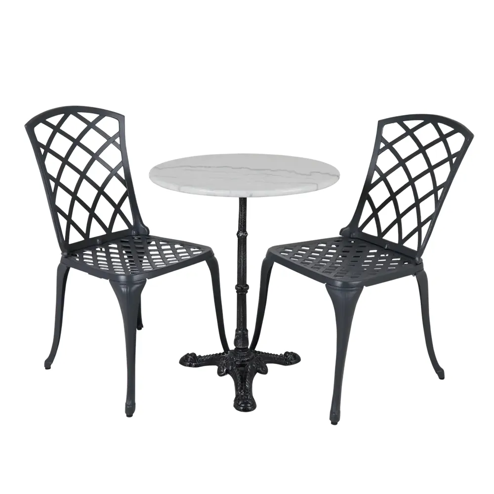 Loire marmoripöytä 60 valkoinen Brafab