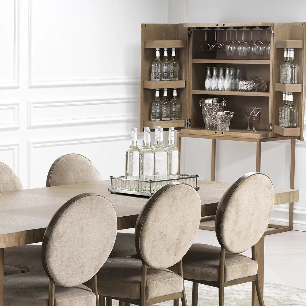 Cora Tarjotin Suorakulmainen Nikkeli Viimeistely