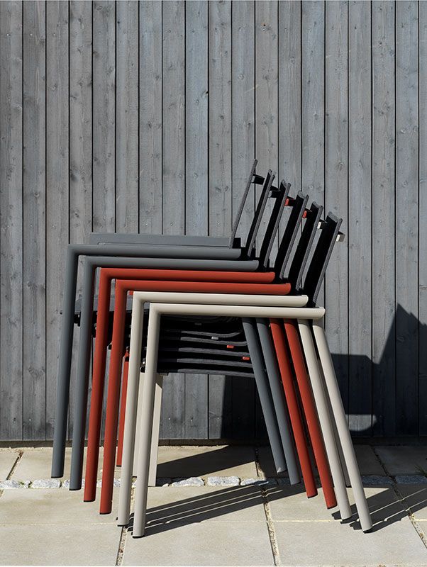 Delia pinottava tuoli antrasiitti/textilene Brafab 