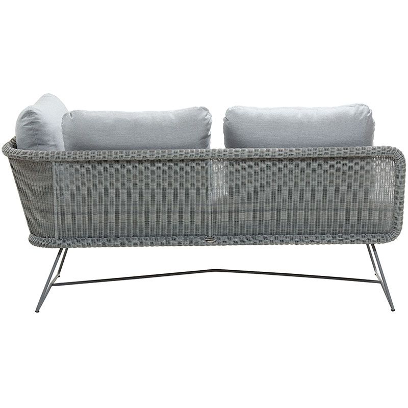 Horizon 2-sits sohva vasen vaaleanharmaa