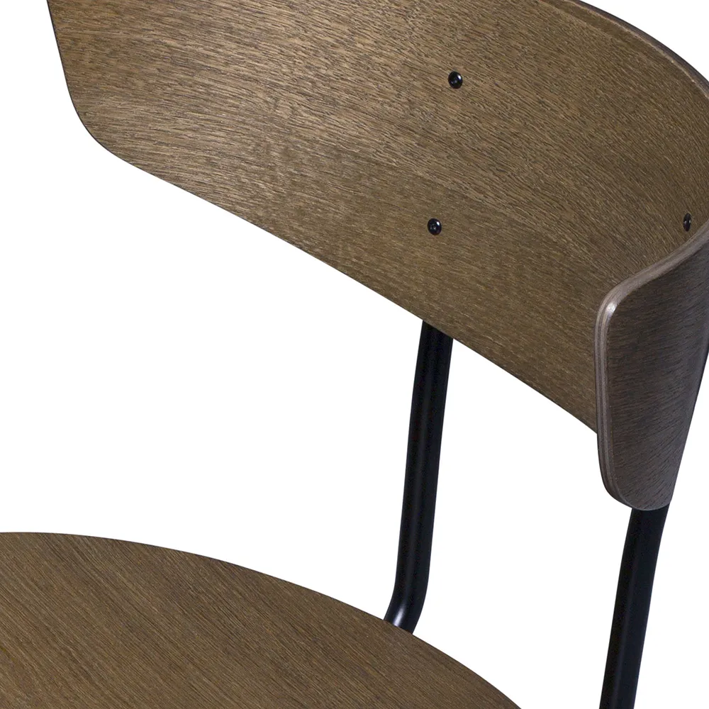 Herman Ruokapöydän tuoli - Dark Stained Oak