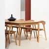 Bok Ruokapöytä 200x100 cm Teak