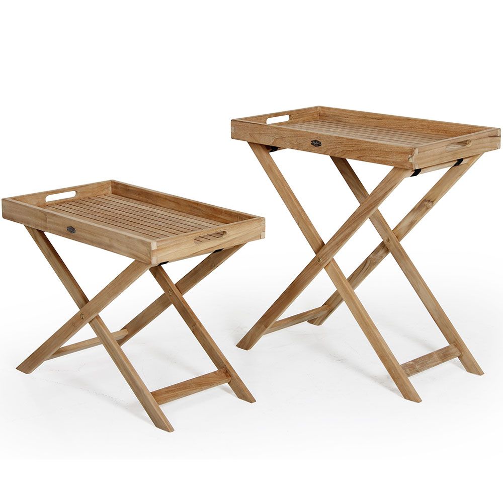 Turin tarjotin luonnonvärinen tiikki Brafab