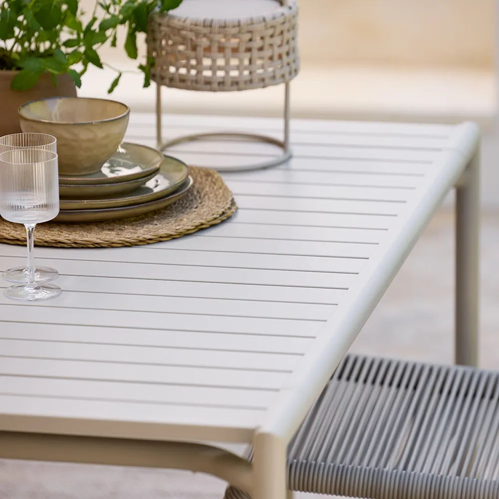 Bliss sohvapöytä/penkki Dark green, aluminium