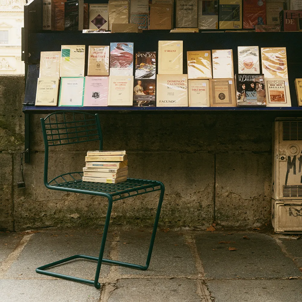 Tuoli High Tech Blue green