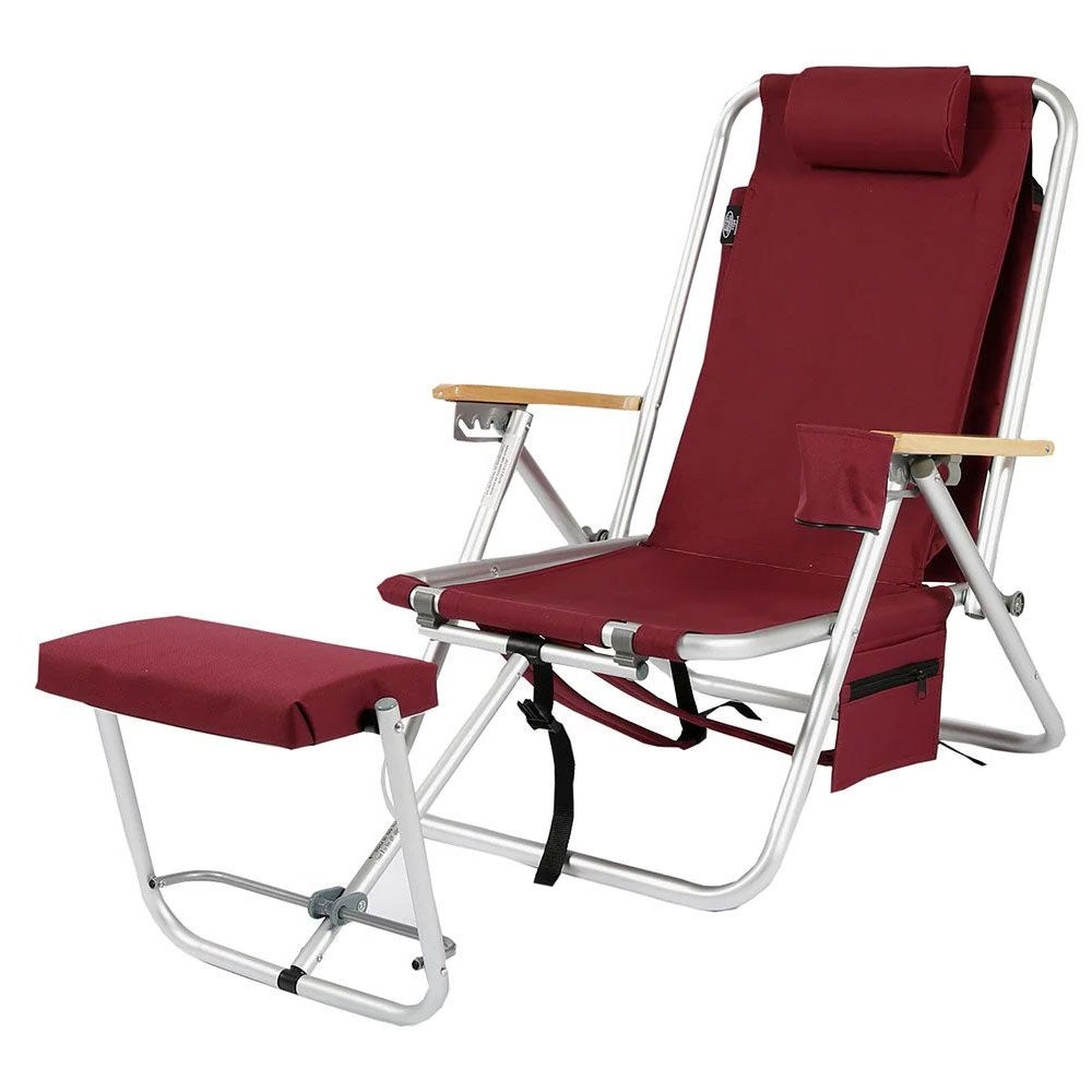 Roxy rantatuoli kylmälaukulla ja matkapuhelintaskulla Bordeaux