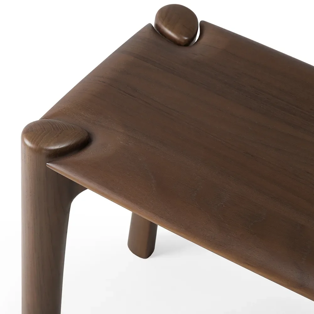 PI Penkki 35x146 cm Ruskeaksi lakattu tiikki