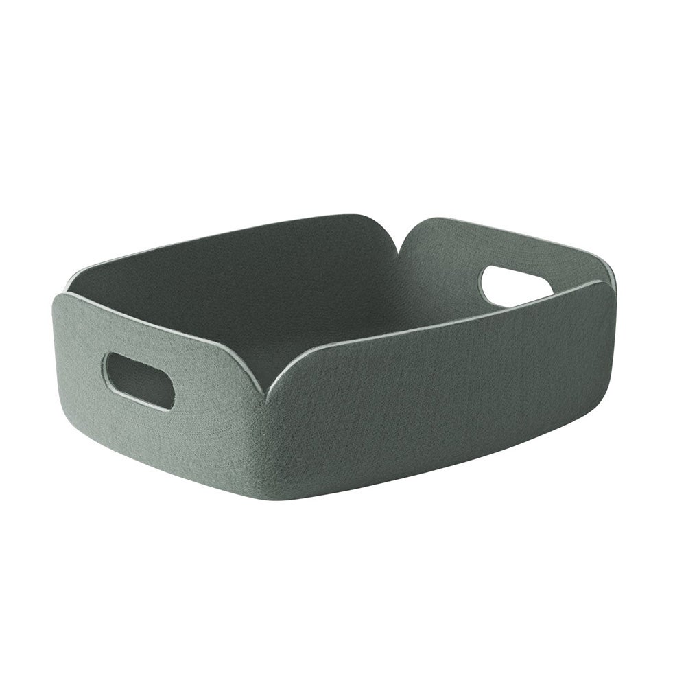 Muuto, Restore Tray Säilytysalusta 28 x 15,5 cm - Dusty Green