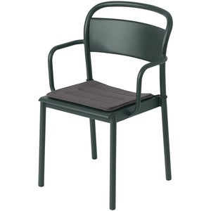 Linear Steel Istuintyyny Dark Grey 