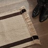 Calm Kelim Matto 80x200 cm - Off-white/Coffee