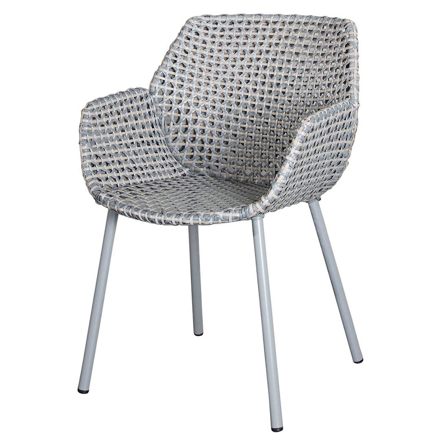 Vibe Ruokailutuoli Harmaa/Bordeaux