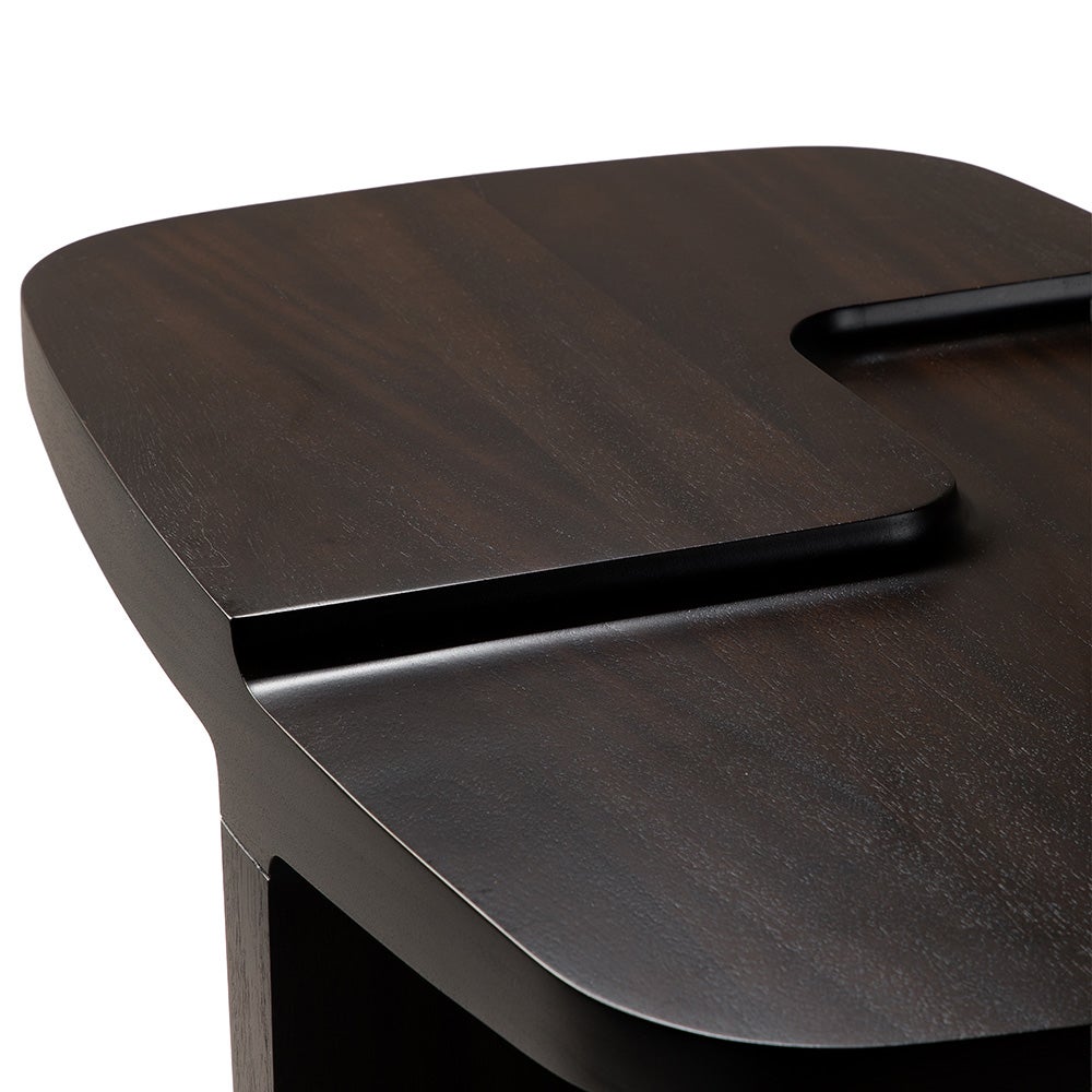 Brutalist Sivupöytä mahonki