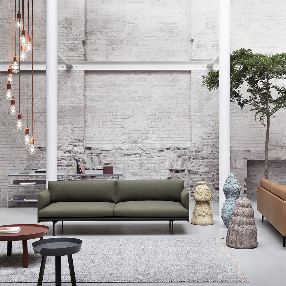 Around sohvapöytä Ø45 cm- Anthracite 