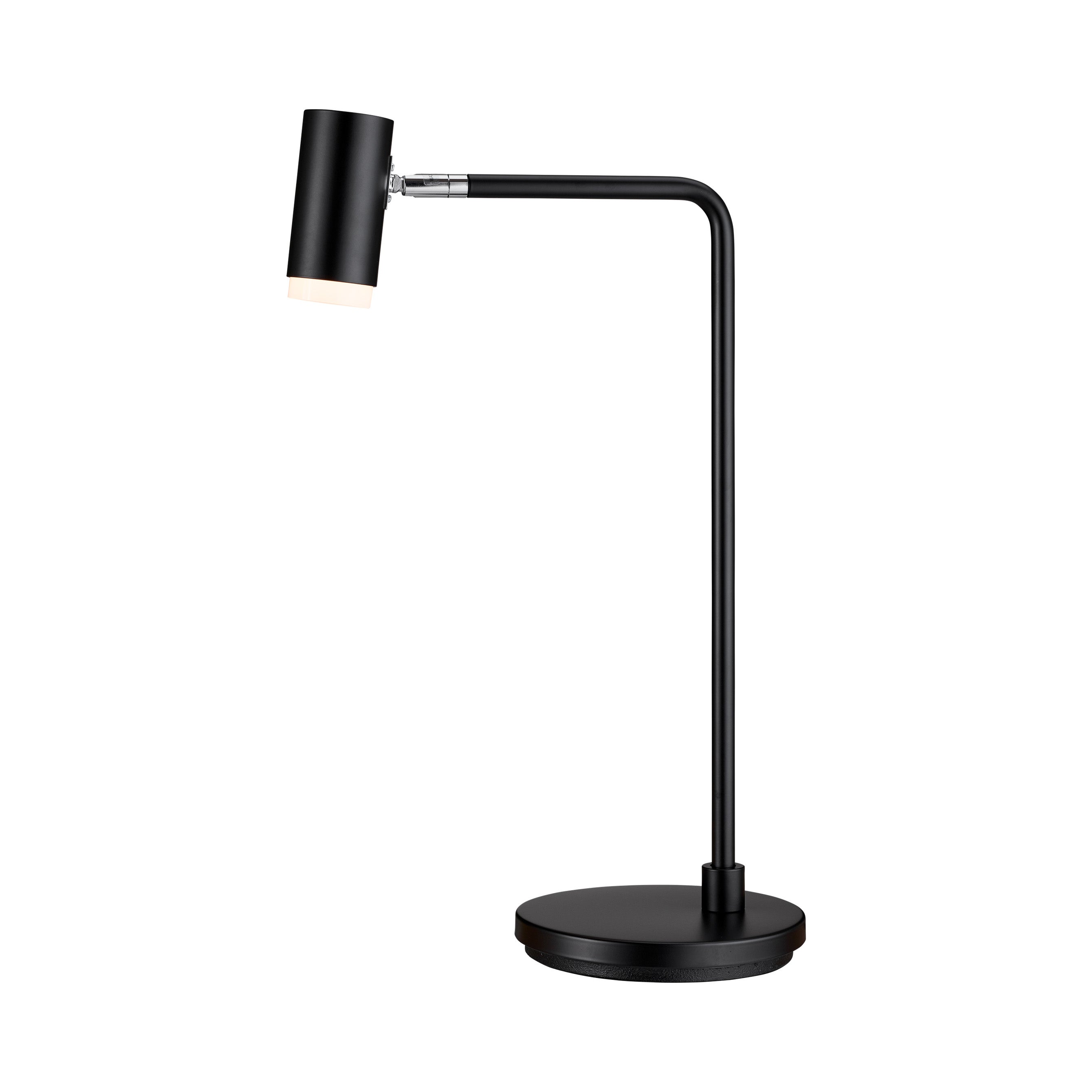 Cato Q pöytävalaisin mattamusta Gu10 sis. lamppu