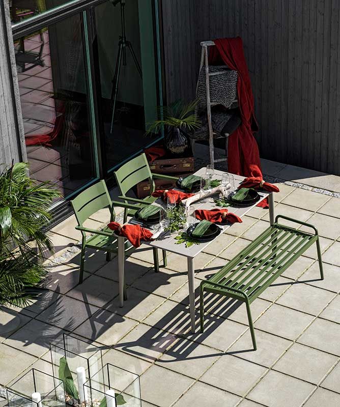 Sonnac penkki 51 x 124 cm moss green Brafab