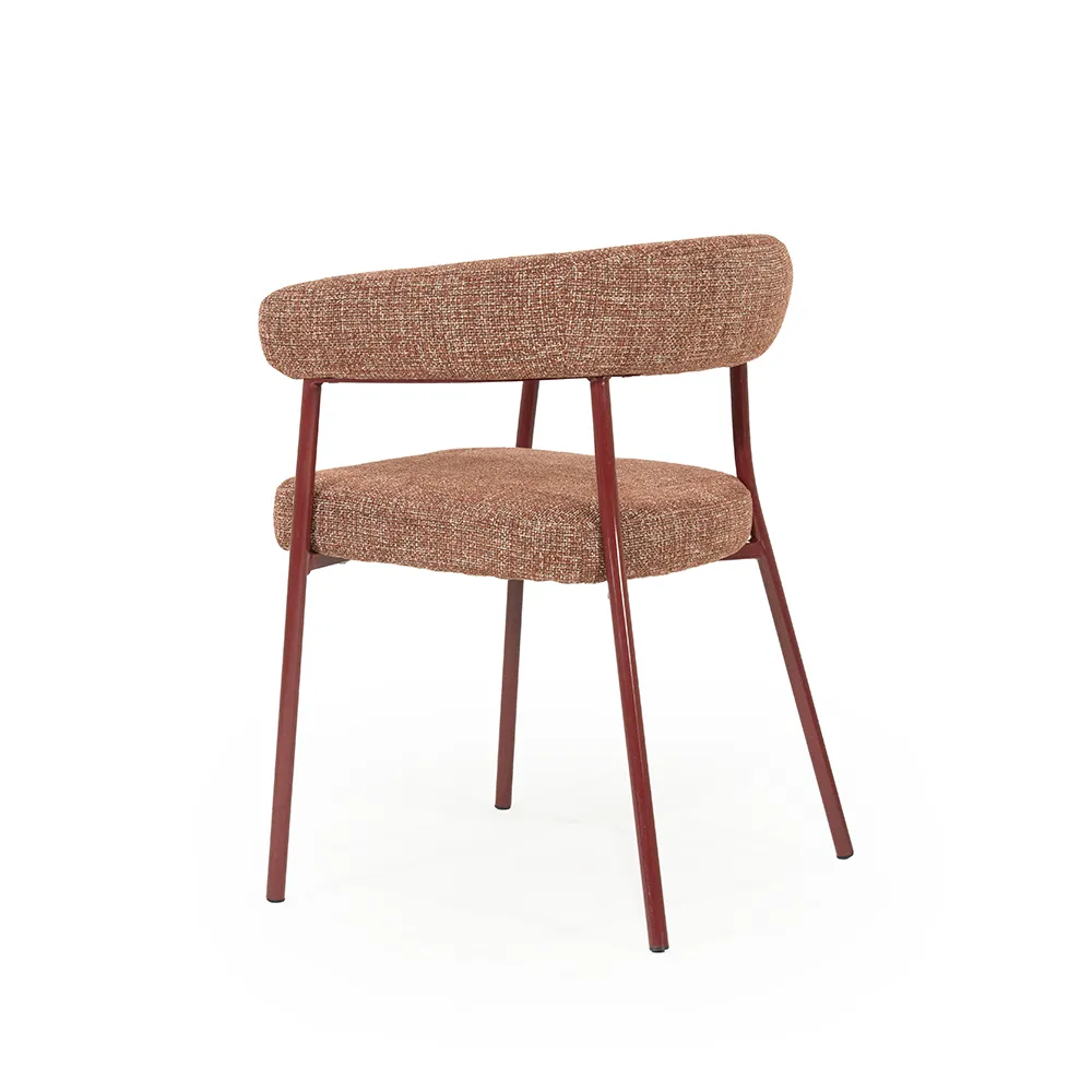 Käsinojallinen tuoli Yovi Burgundy
