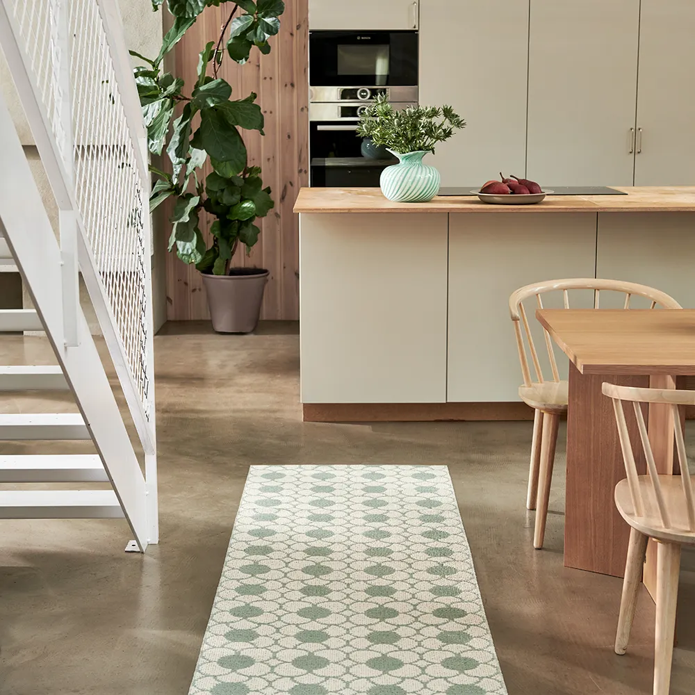 Anya matto Misty Mint/Vanilla 70 x 100 cm