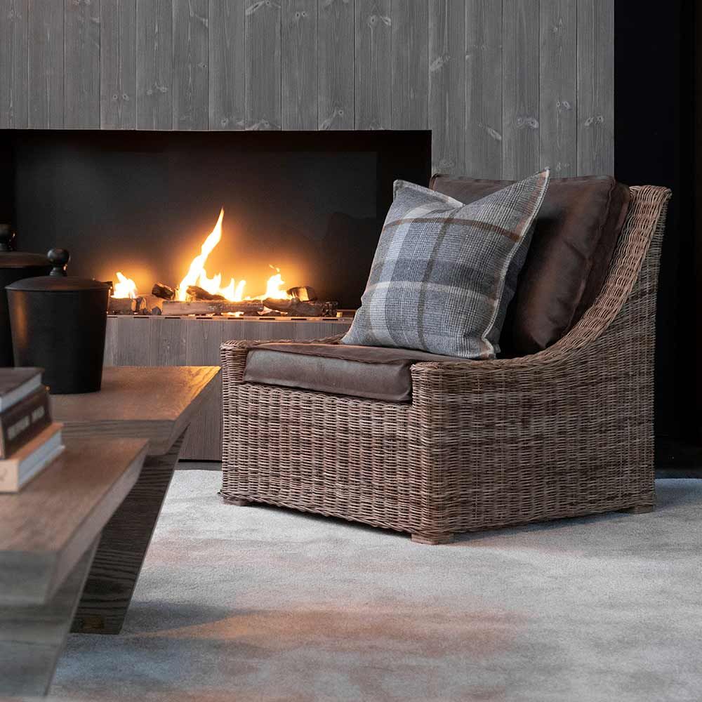 Madison lounge-nojatuoli rottinki Artwood