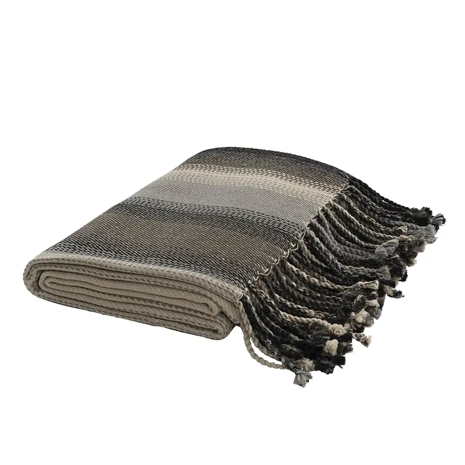 Torkkupeitto Adonis 130 x 180 cm Stripe brown Artwood