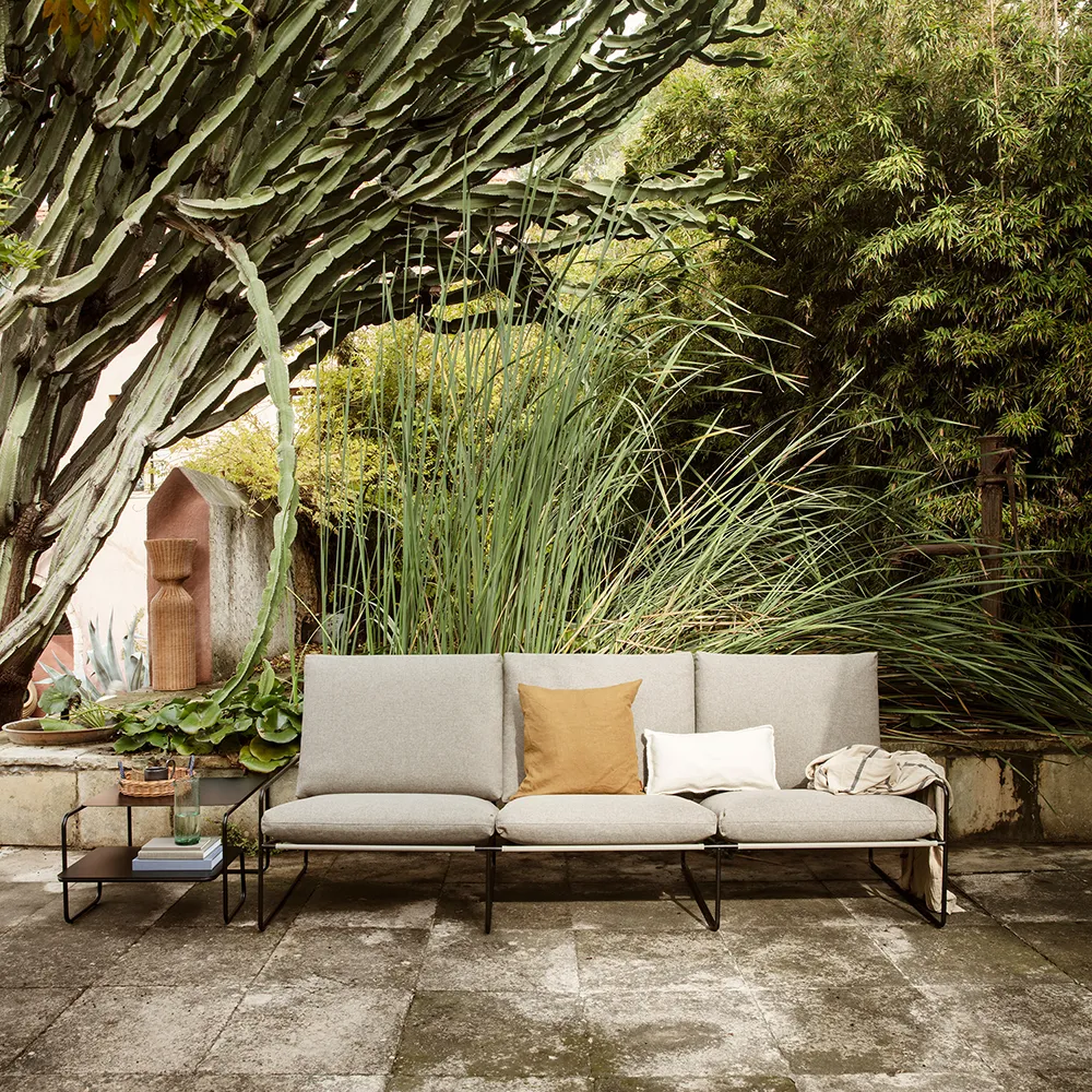 Desert 3-istuttava sohva Black/Dark Sand