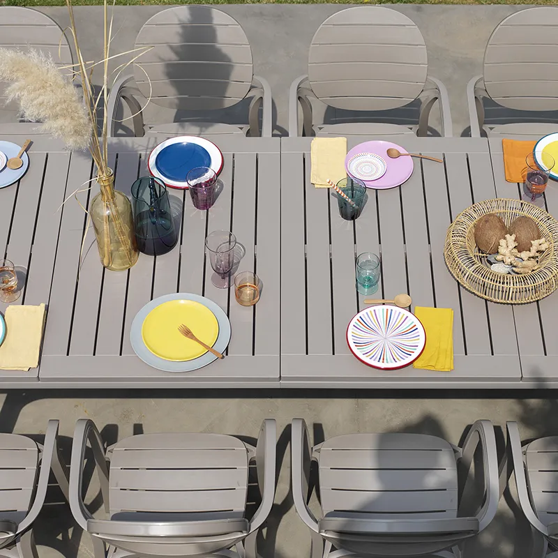 Palma nojatuoli  White - Tortora