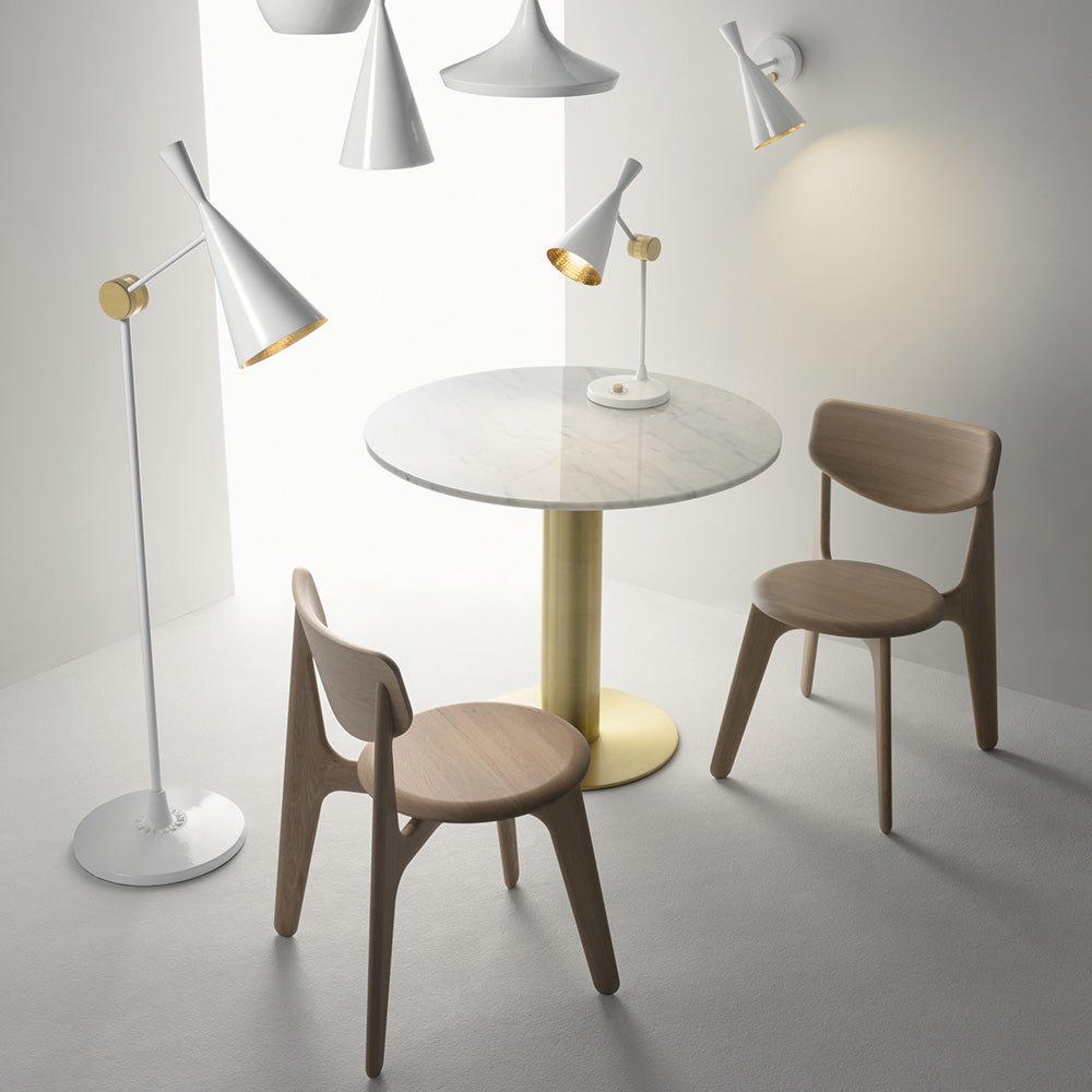 Slab ruokailutuoli Luonnollinen