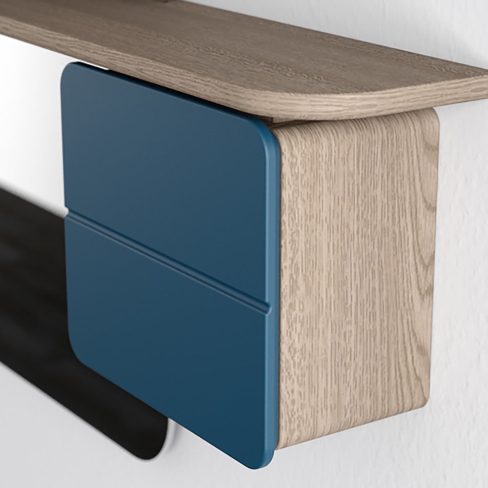 One More Look peili tammi/Petrol Blue