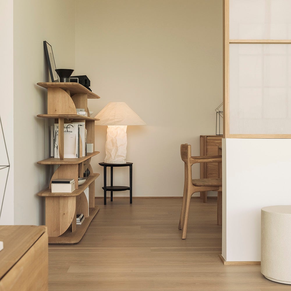 Geometric Hylly tammi 210x35x130 cm