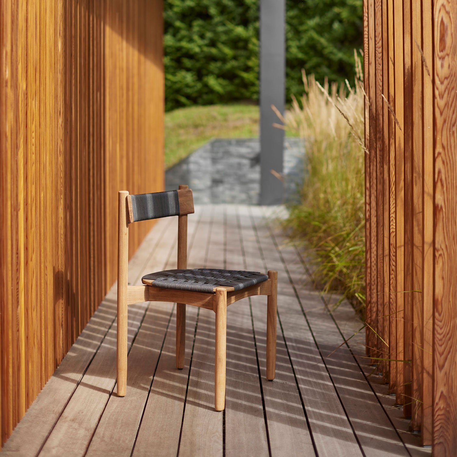 Koster ruokapöydän tuoli tiikki Skargaarden