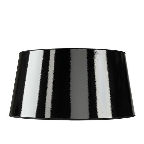 Lampunvarjostin Classic XXL Low Black Lacquer Artwood