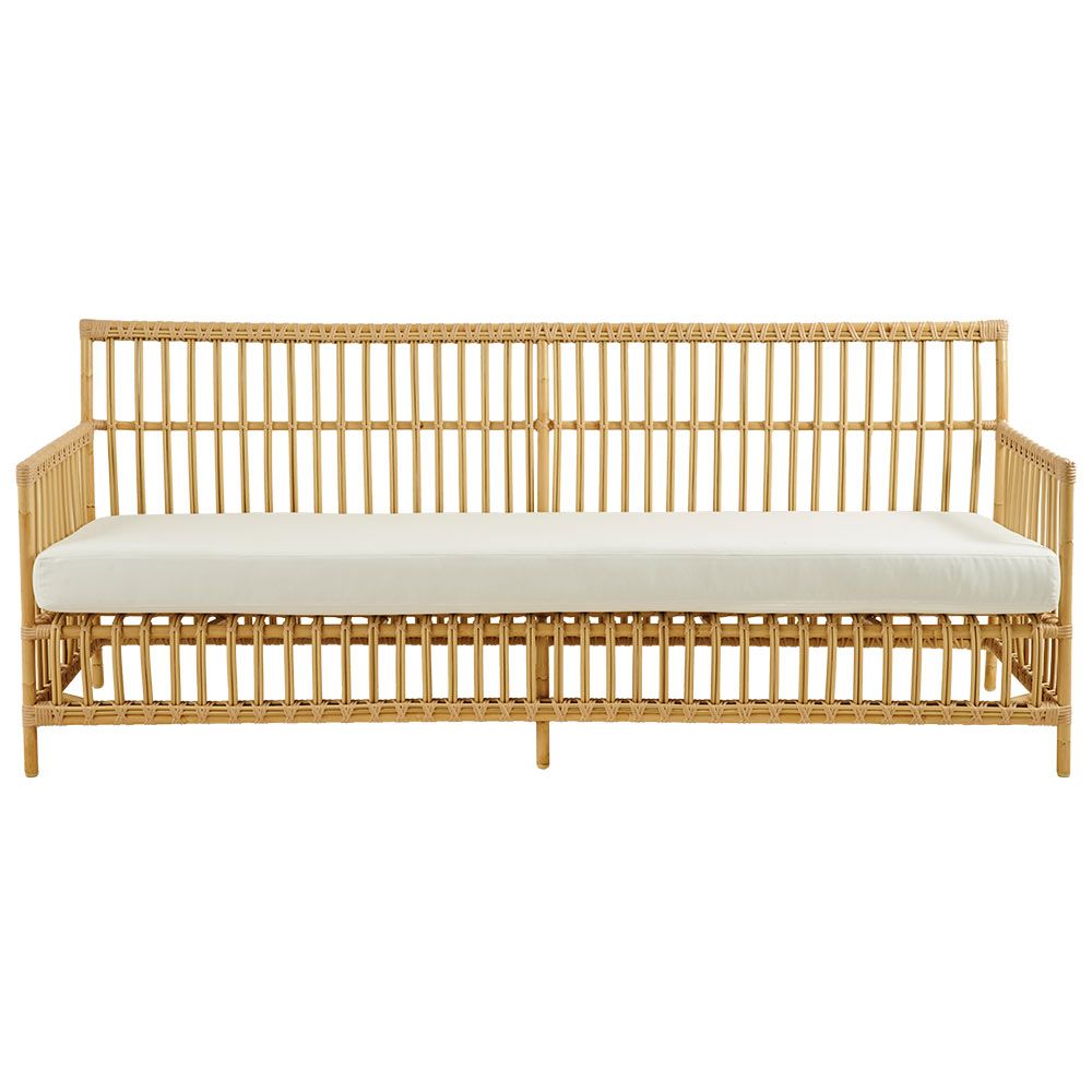 Caroline 3-paikkainen sohva taidekuidusta luonnonvärinen