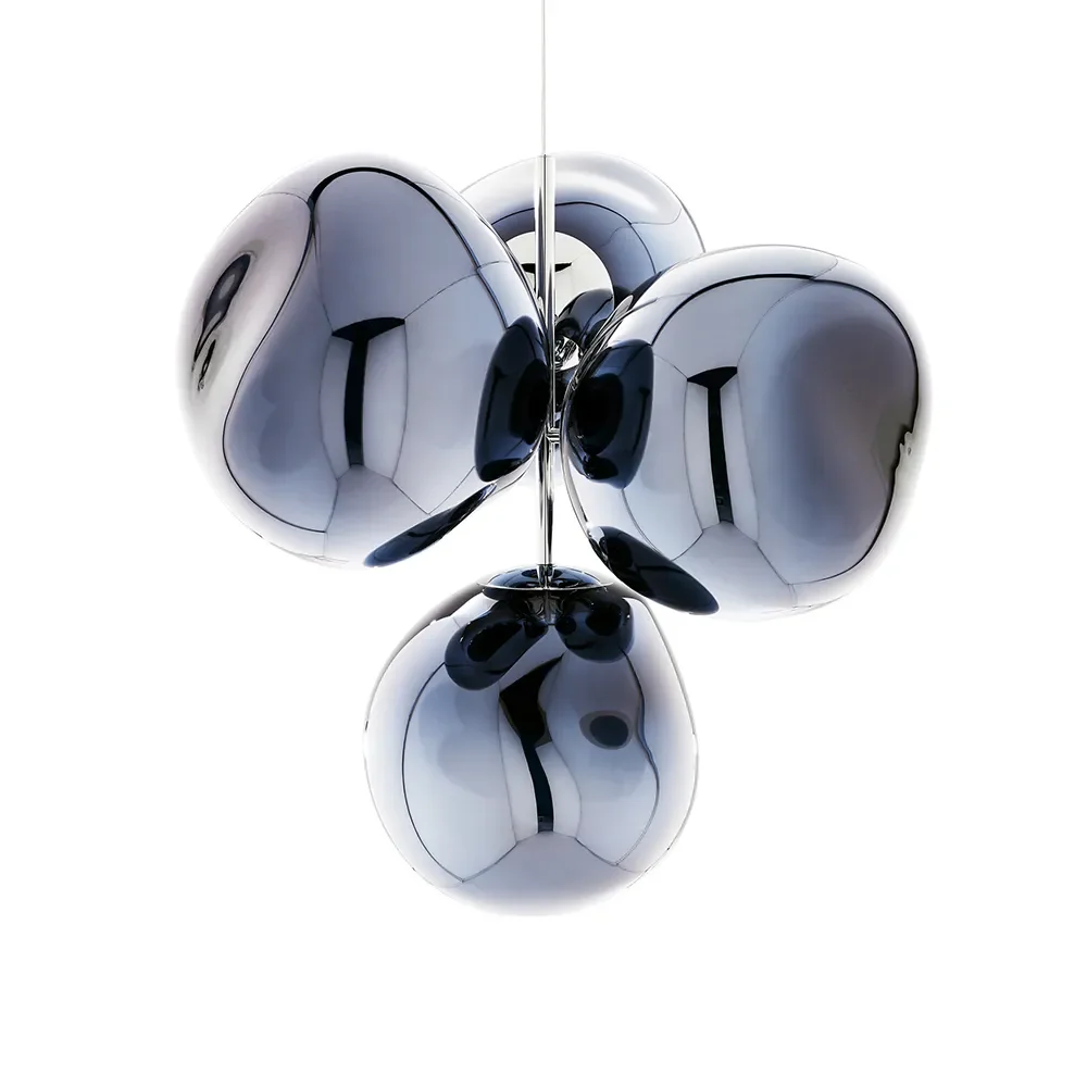 Melt Chandelier Small Smoke LED