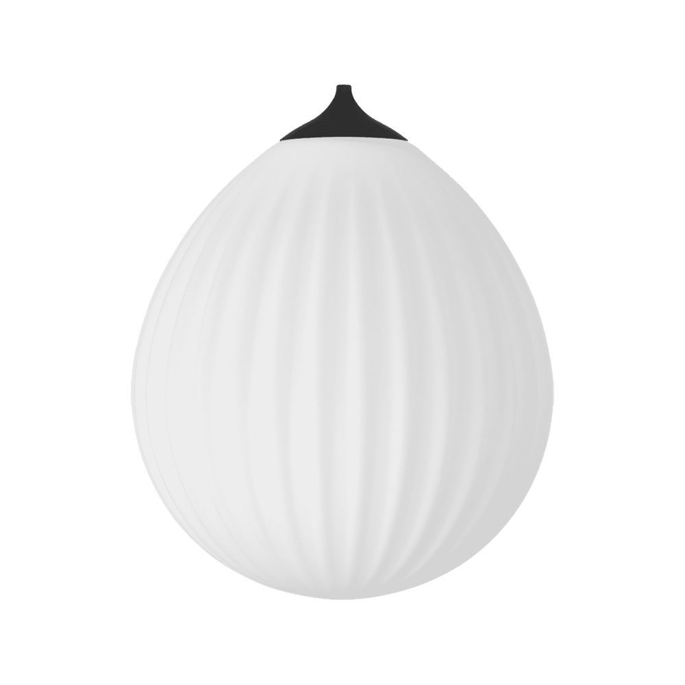 Maailman ympäri -lampunvarjostin Ø35 cm White/Black