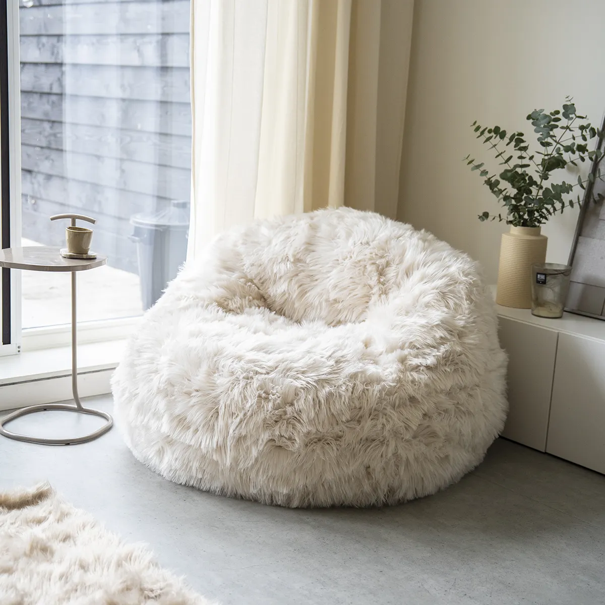 Puhallettava nojatuoli Snuzzle Beige
