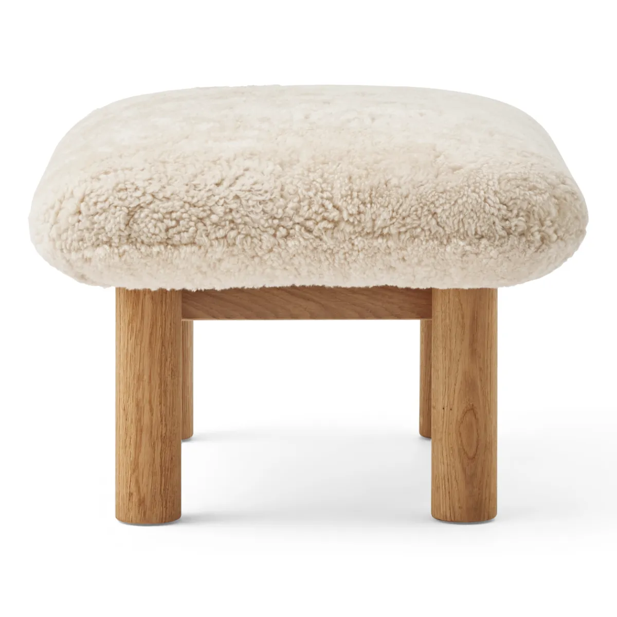 Brasilia rahi täysverhoiltu nelijalkainen runko täystammi luonnonvärinen Sheepskin Nevotex Nature